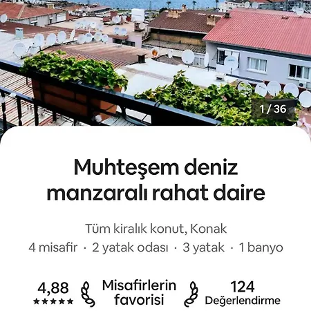 Pleasant With Amazing Sea View Appartement
